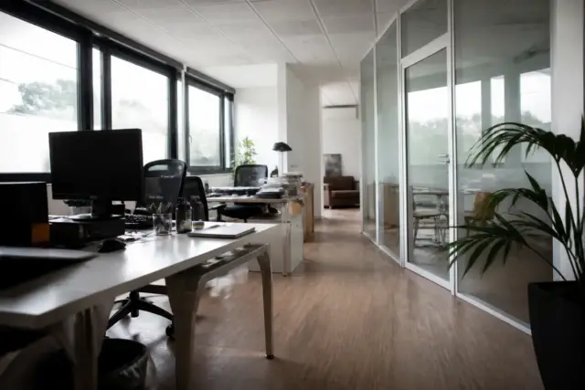 Bureaux modernes et lumineux à Toulouse pour Network-Entreprise.fr avec mobilier ergonomique et plantes vertes